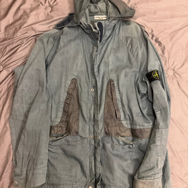 스톤아일랜드 04S/S 테크니컬 후드 자켓