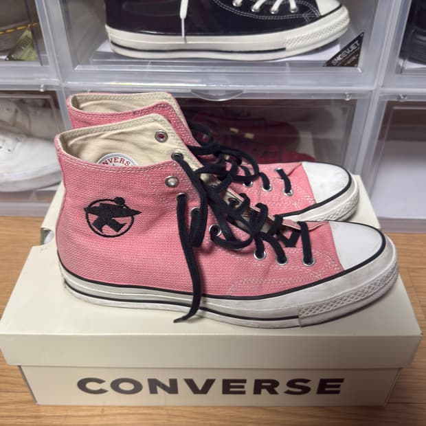 스투시 컨버스 척 70 하이 플루메리아 핑크 280