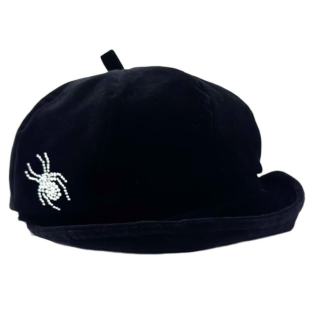 Hysteric Glamour Velvet Newsboy Cap