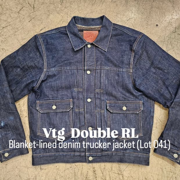 Double RL_ type2 Denim Jacket