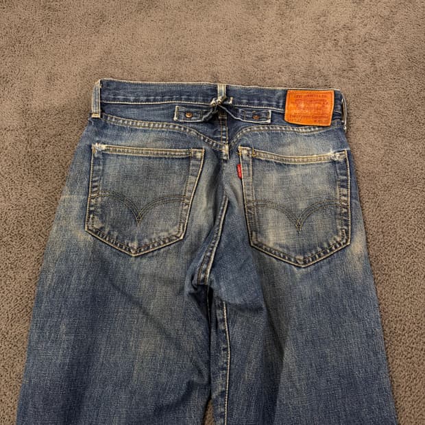 [정품/30X36] 리바이스 501 Lot702 레드라인 셀비지 데님팬츠