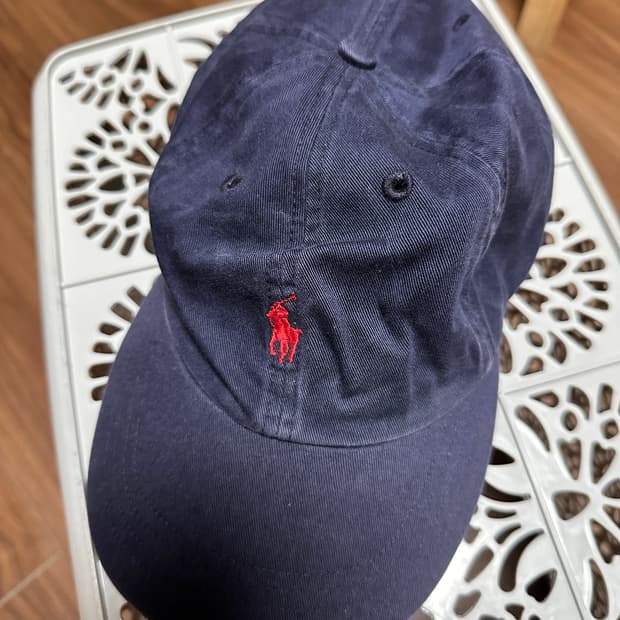90s 빈티지 폴로 볼캡 네이비