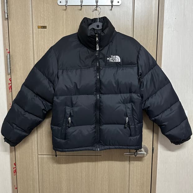 노스페이스 700 눕시 패딩 블랙 M