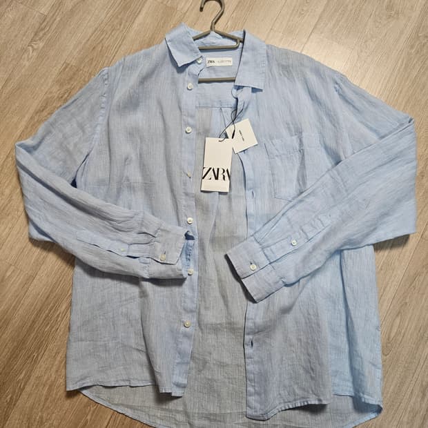 자라 ZARA 린넨셔츠 M사이즈 (새상품)