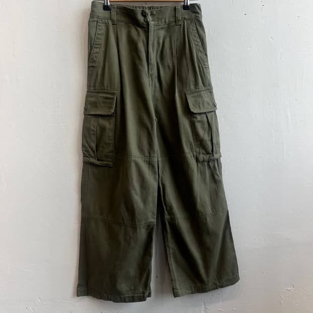 니코앤드 카키 카고팬츠 
