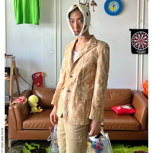 1980-90s Scoopman Dying Cotton Blazer JK
