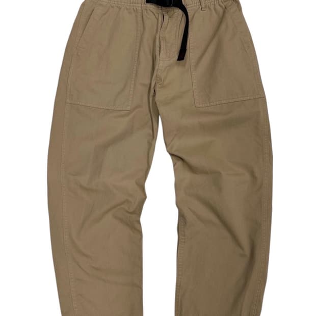 그라미치 루즈핏 면바지 베이지 팬츠 (L/32~34인치)