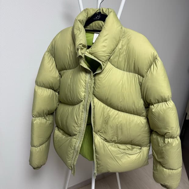 Yeah 구스다운 패딩 (2사이즈 / 라임)