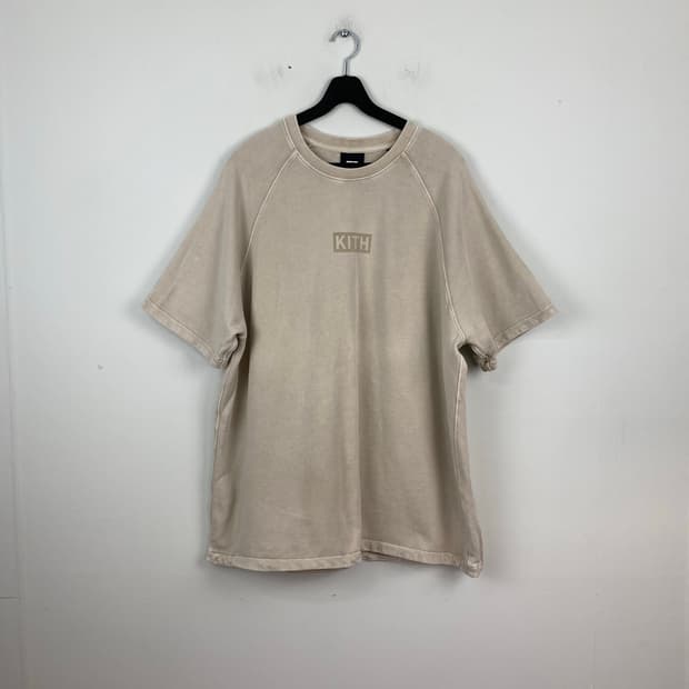 키스 KITH 센터로고 워시드 스트링 반팔 L <305>