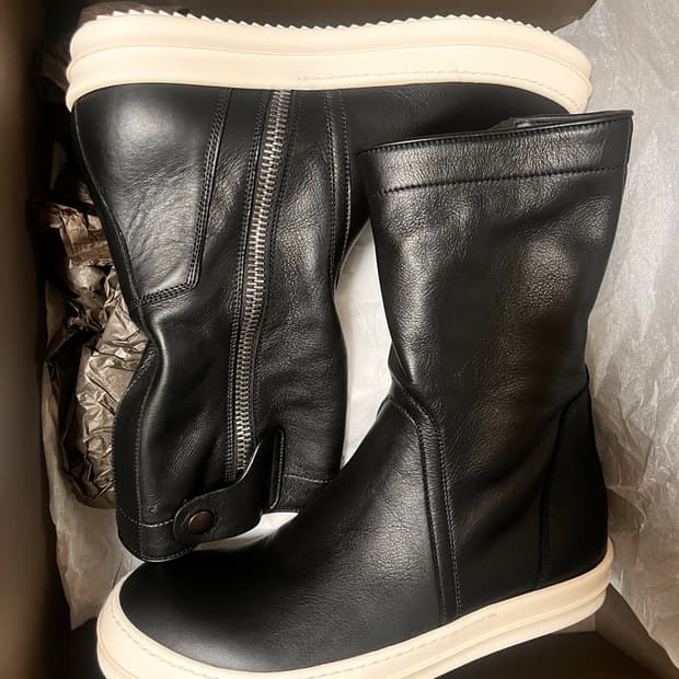 16FW Rick Owens Creeper Boots LPO