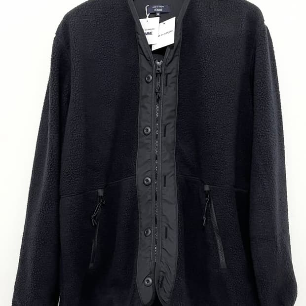 꼼데 옴므 후리스 가디건