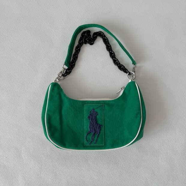 Pre owned 폴로 랄프로렌 리메이크 숄더백