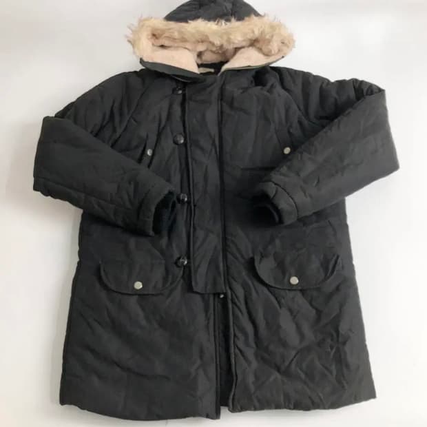 빈티지 모리걸 패딩 점퍼🍥!! (단추 디테일 귀여워요!)