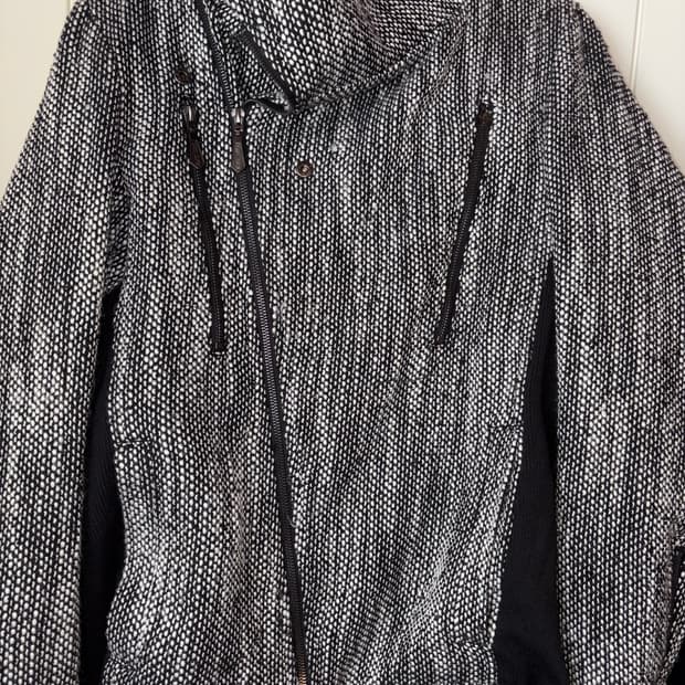 닌자후드 하이넥 자켓