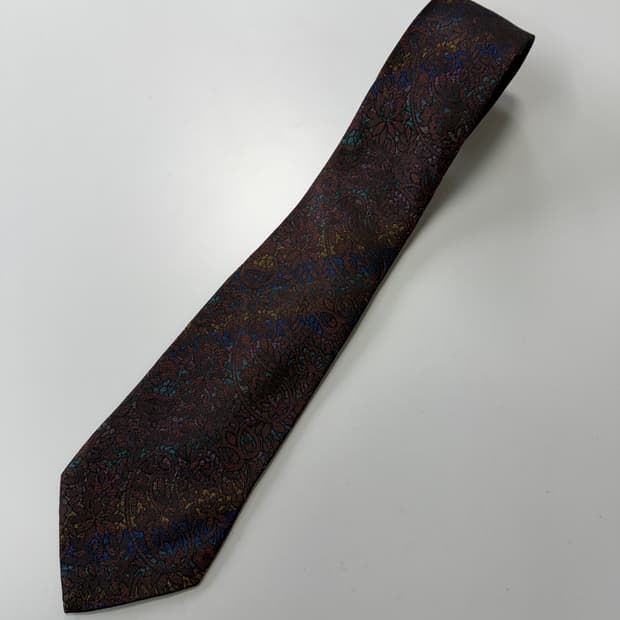 챨스쥬르당 (Charles Jourdan) 실크 넥타이 8cm