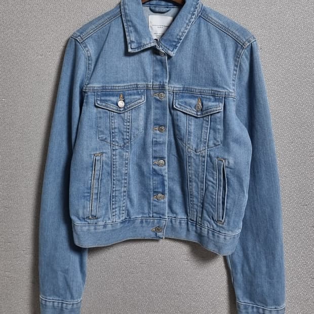 S ) ZARA 자라 데님자켓 청자켓