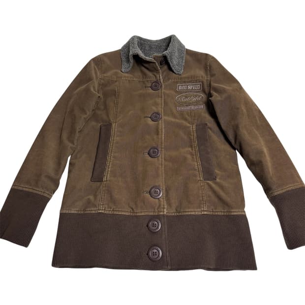 빈티지 히스테릭 글래머 코듀로이 자켓