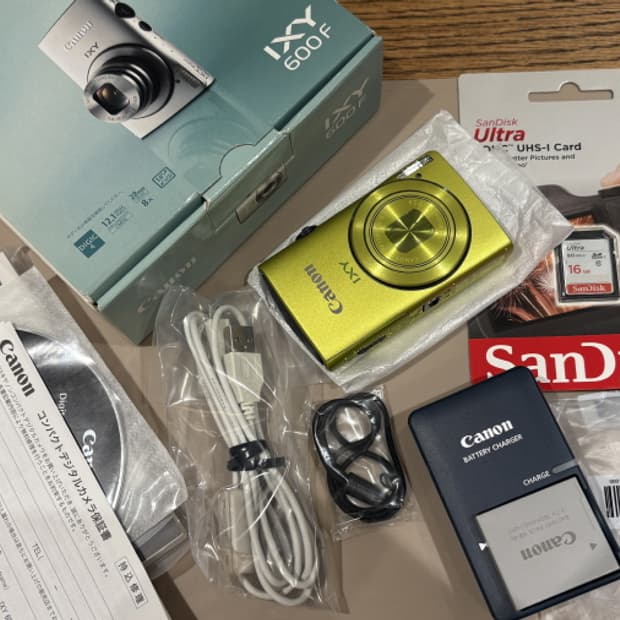 새제품)캐논 익시 600F (익서스 230HS) 빈티지디카 풀박스