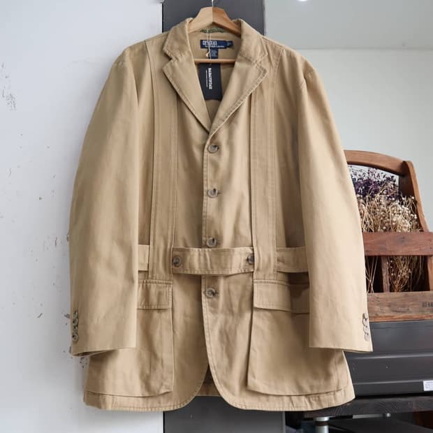 폴로 90s  노퍽 자켓