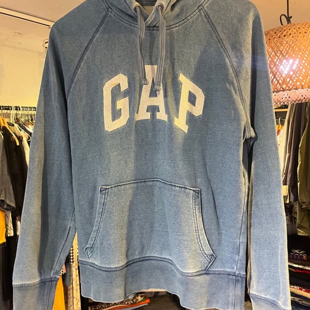 gap 후드티 블루