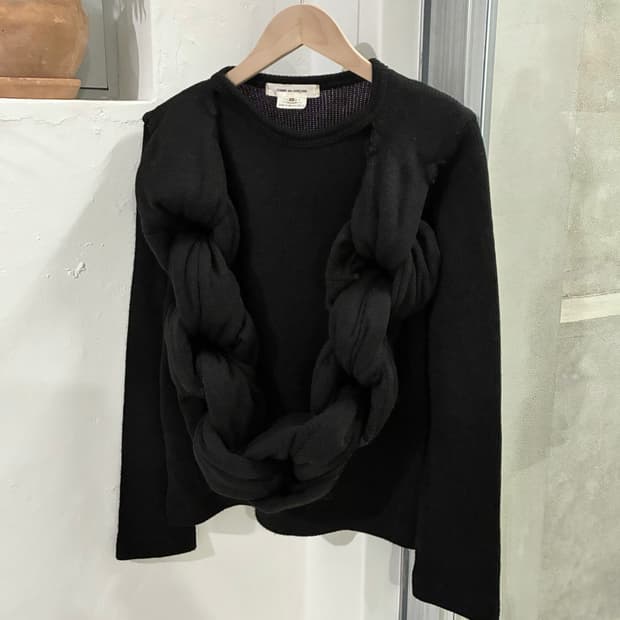 꼼데가르송 니트