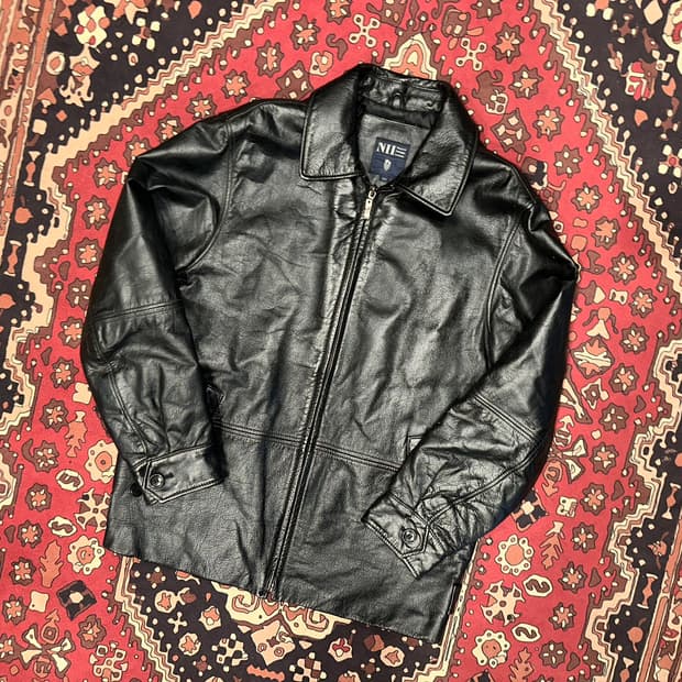 ( L ) 가죽자켓 워크웨어 스포츠가죽 빈티지가죽 소가죽자켓