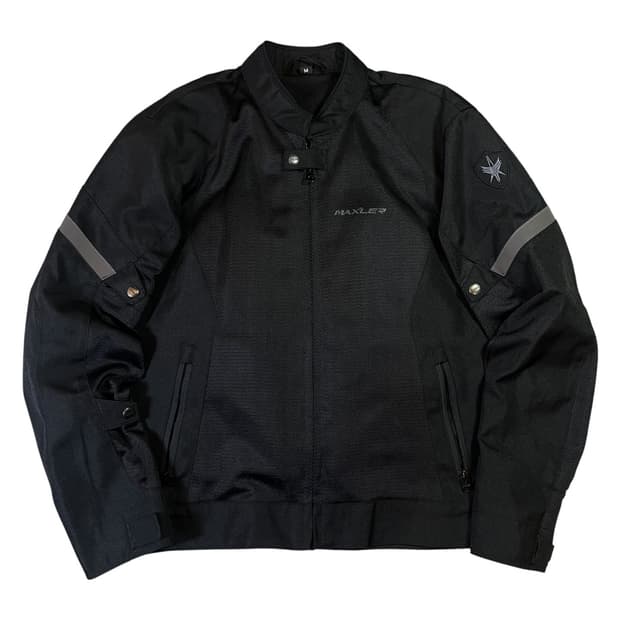 맥슬러 바이커 자켓 ( 등 보호구 )