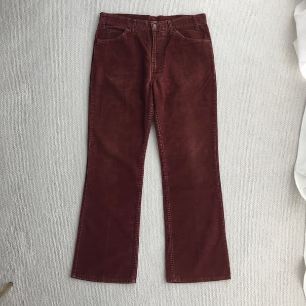 70‘s 리바이스 517 코듀로이 부츠컷