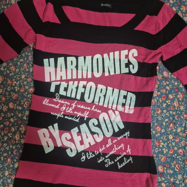 캐캐체 아무깔 펑크 니트