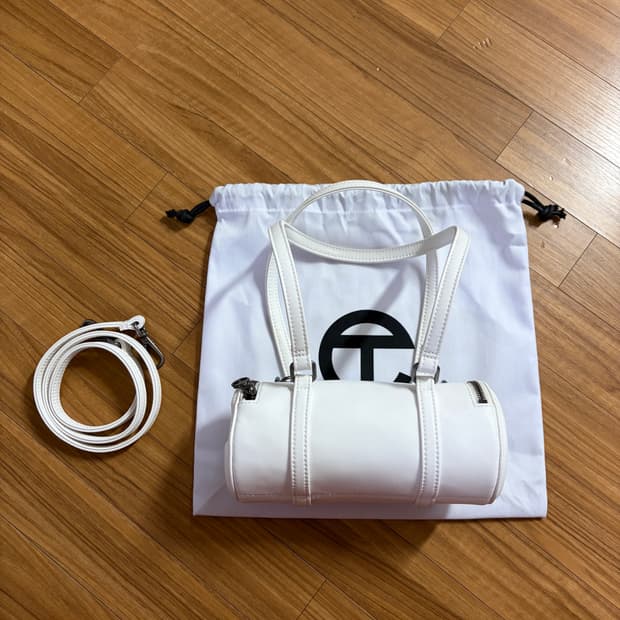 TELFAR 텔파 더플백 스몰 화이트