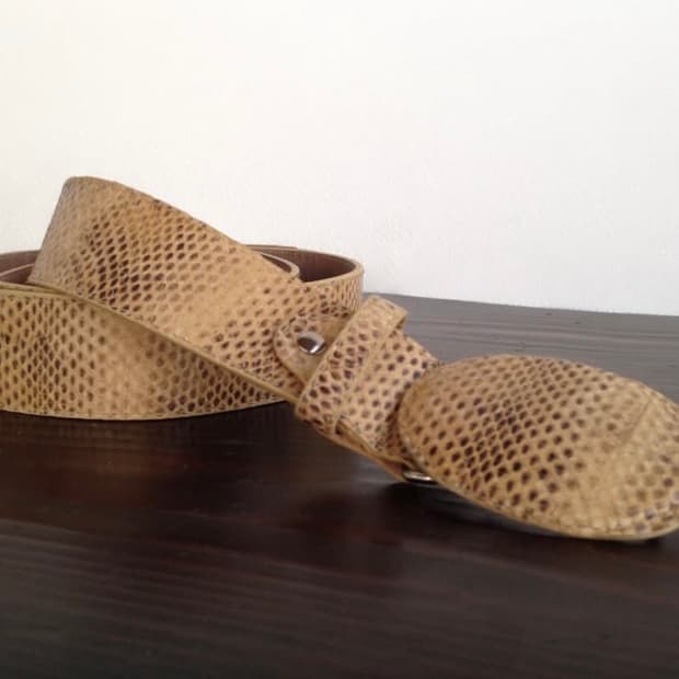 [S/M,M/L]기마구아스 Buckle 벨트/스네이크