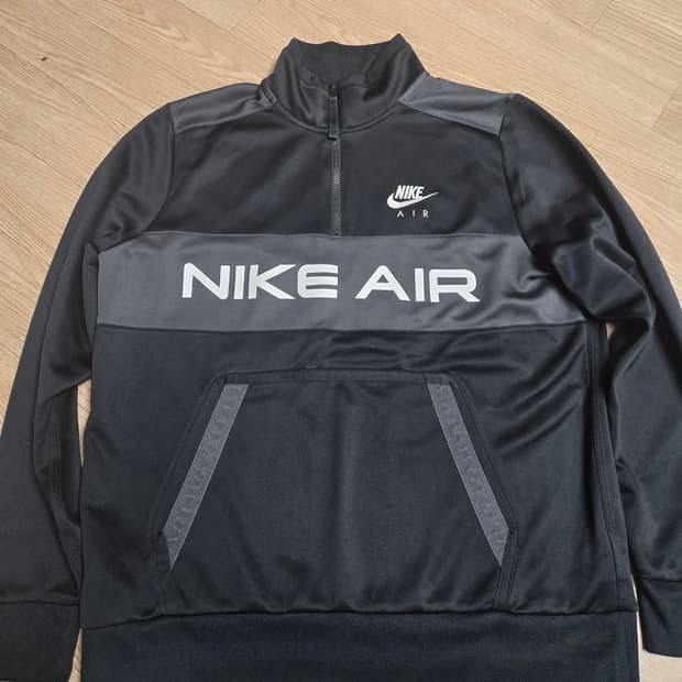 나이키 하프집업 L 블랙