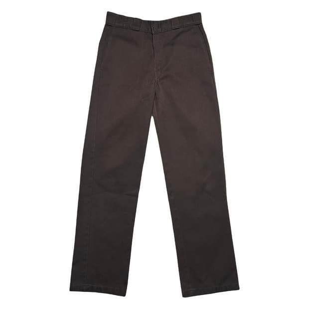 디키즈 스트레이트 코튼 팬츠 브라운 30X32