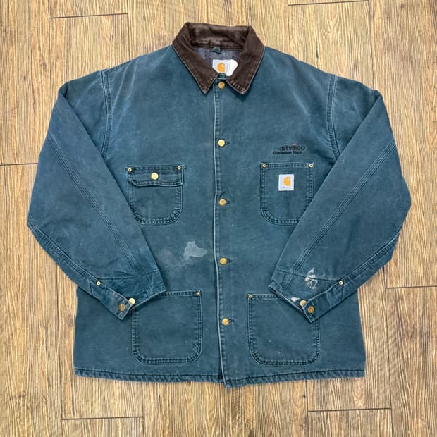 칼하트 자켓 다크그린