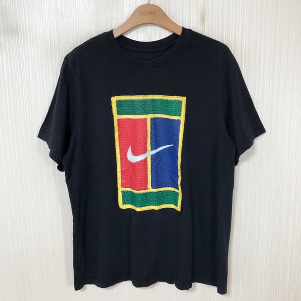 나이키 테니스코트 빅로고 티셔츠/나이키 올드스쿨 L(해외)