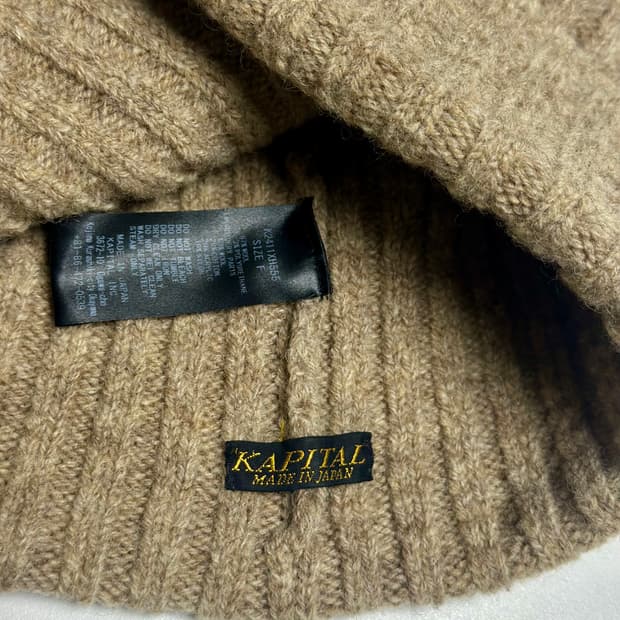 캐피탈 울 니트 비니 - KAPITAL 5G CAP