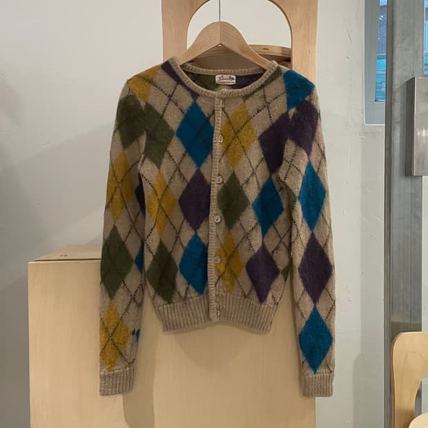 빔즈 보이 아가일 가디건