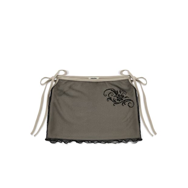 Hillda Lust Mesh Mini Skirt