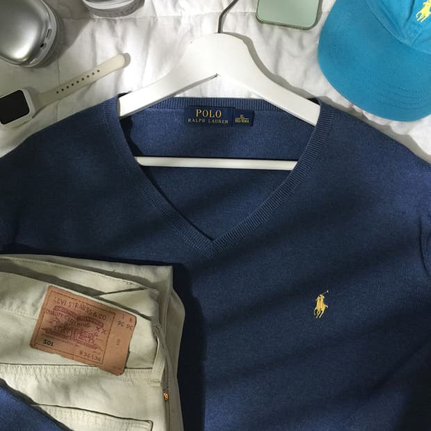 (MAN) 폴로랄프로렌 니트 XL 