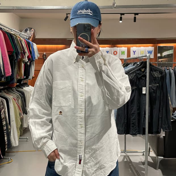 타미힐피거 워크 셔츠  