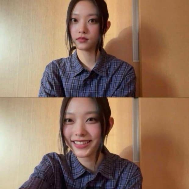(M)슈프림 24SS Loose Fit Mini Plaid 셔츠 네이비