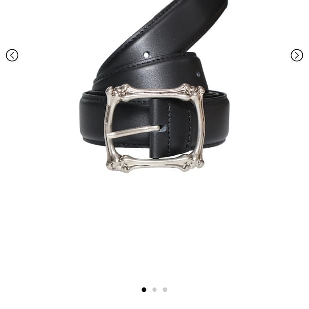 [OS] MJD 카미엔 본 벨트 블랙