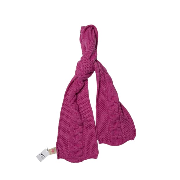 핑크 울 블렌드 머플러(italy made)