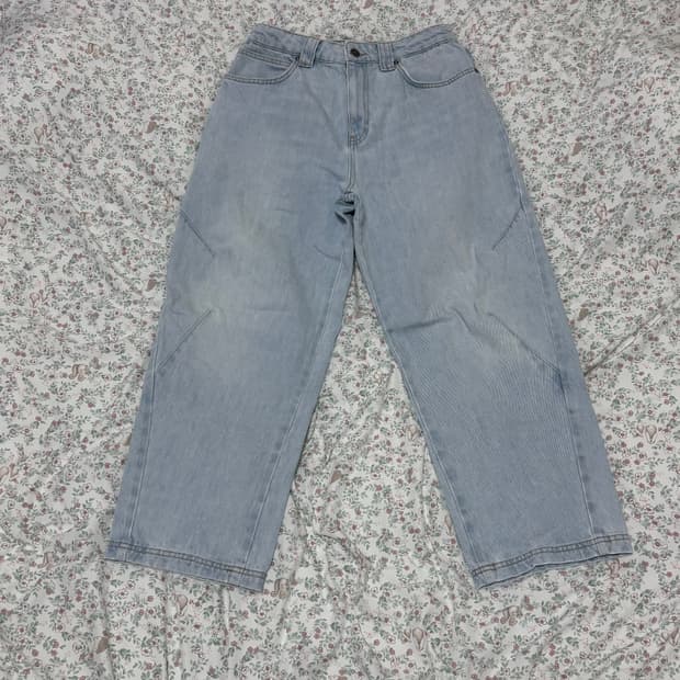 zara 자라 ZW 컬렉션 배럴 크롭 미드라이즈 팬츠 (새상품)