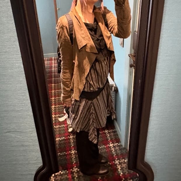 Vintage jacket (양가죽)