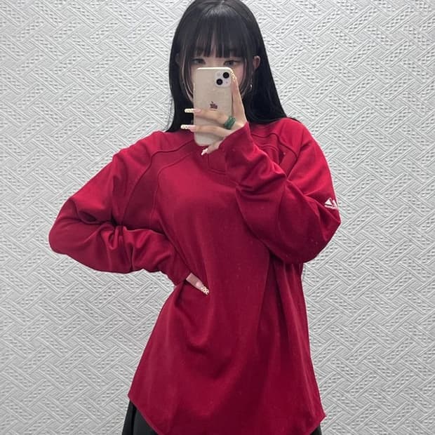 마제스틱 빈티지 에슬레틱 스포티 져지 롱슬리브 M C09784