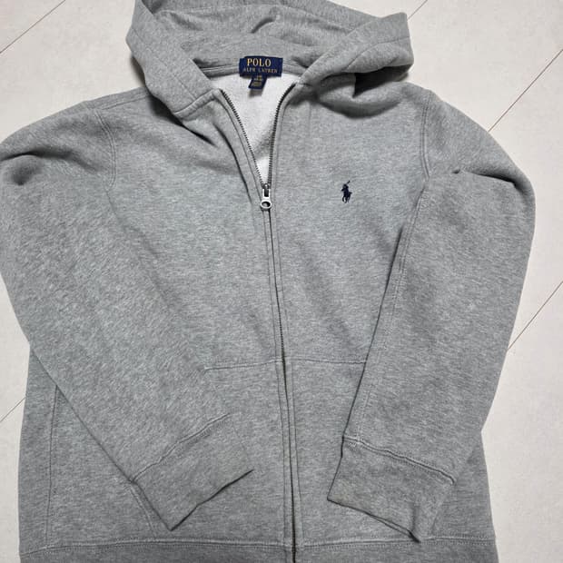 폴로 랄프로렌 그레이 후드집업 L/G (14-16) 여성44