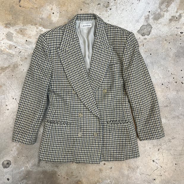 캘빈클라인 울 자켓