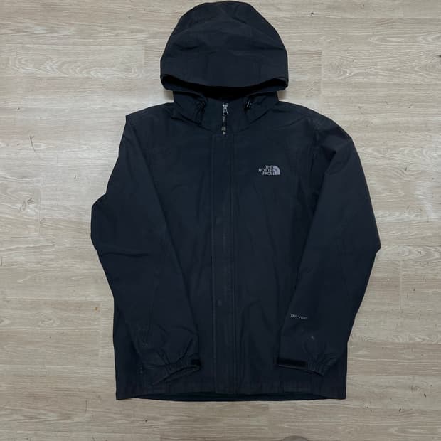 노스페이스 여성 드라이벤트 후드 바람막이 자켓 [블랙] M/95