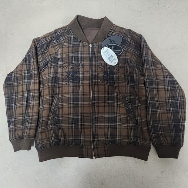 나이스고스트클럽 Dressy checkered souvenir jacke